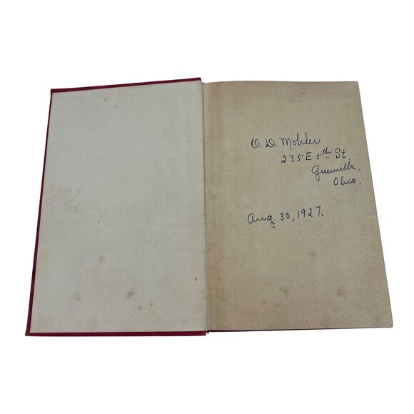 Wonderful Jesus & Other Songs 1927 Hymnal In Gipsy Smith Campaigns Red Cloth HC - Picture 2 of 8